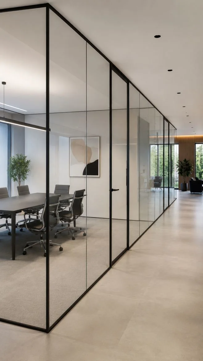 Toughened Glass Partition in Pune