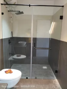 shower cubicle glass parttion